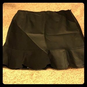 Ann Taylor Fit & Flare Leather Skirt NWT - Size 14